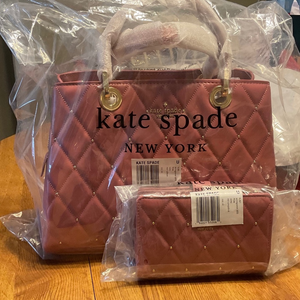 NWT Kate Spade Medium Sullivan Carey- Pomegranate